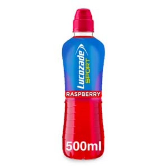 Picture of 500 Sport Lucozade Raspberry SCap x12 DRS